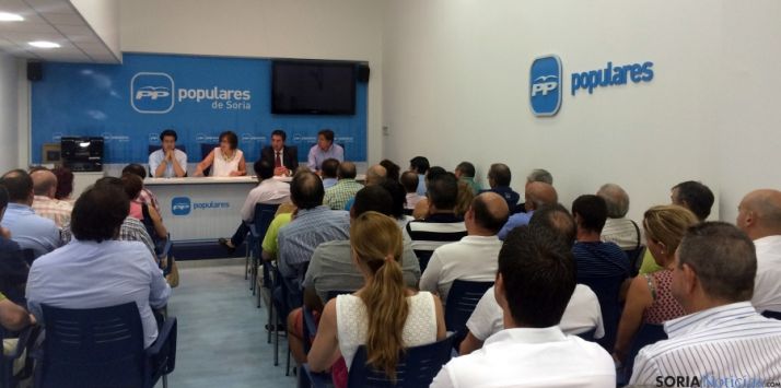 Reunión este miércoles de regidores del PP. 
