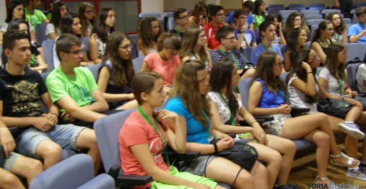 Alumnos del Campus Científico en visita a Lubia