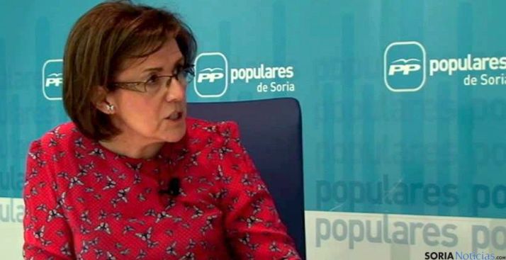 La presidenta del PP soriano, Marimar Angulo. / SN