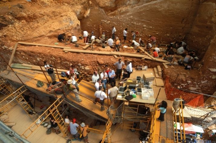 Imagen de las excavaciones en el yacimiento. / Jordi Mestre