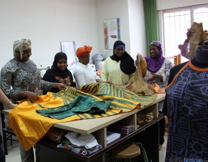El grupo de alumnas que inició el curso. / Jta.