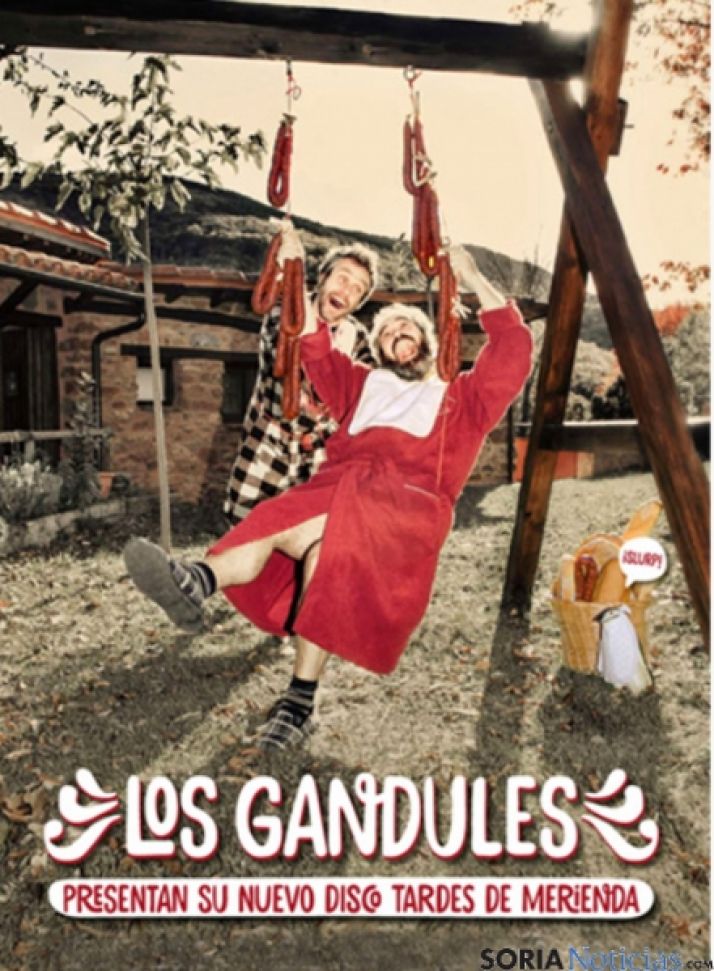 Portada del disco de Los Gandules. 