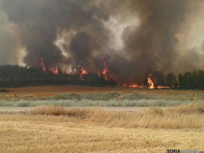 Incendio en Barcebalejo