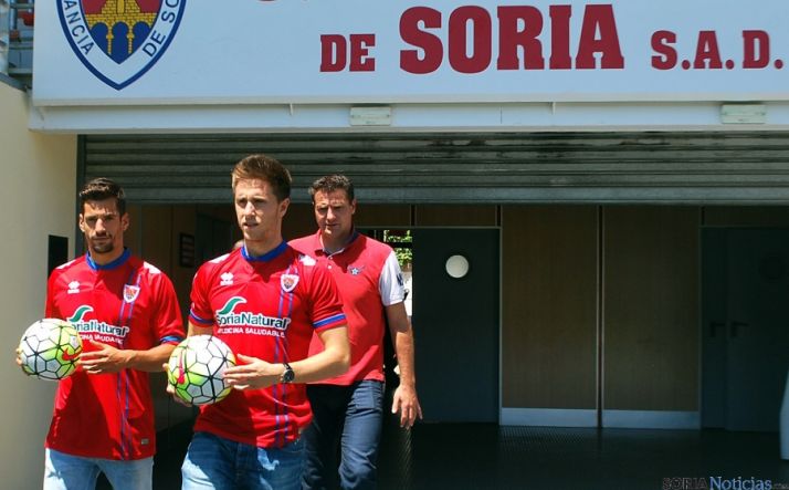 Orfila, Gaztañaga y Palacios (detrás). / SN