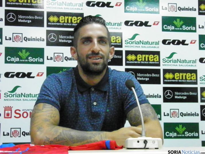 Marc Mateu en su presentación