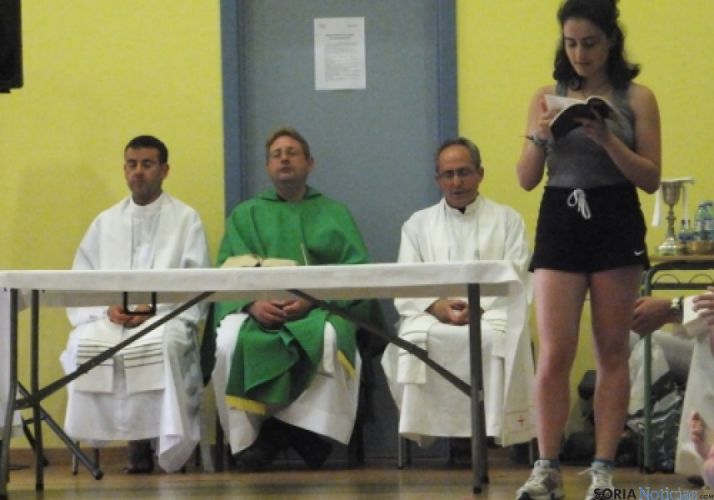 Jóvenes en la Peregrinación Osma-Soria