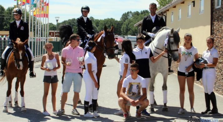 Los jinetes sorianos en Segovia. 