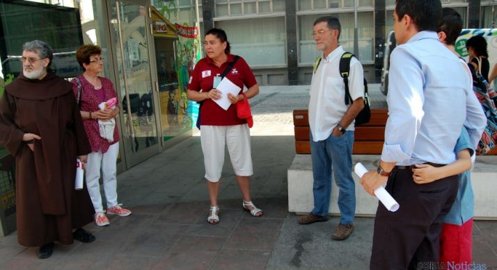 Asistentes a la primera sesión de la ruta. / Ayto.