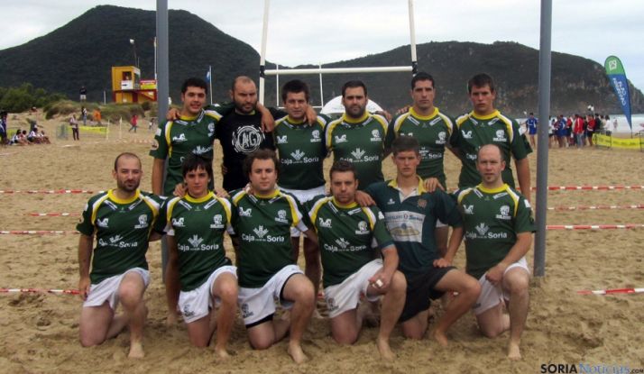 La escuadra soriana se batirá en la arena.