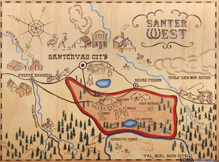 Carteles del SanterWest