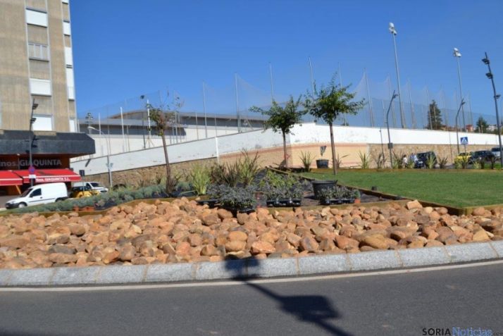 Rotonda de la plaza Odón Alonso