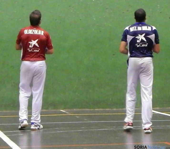 Partido de pelota en Covaleda