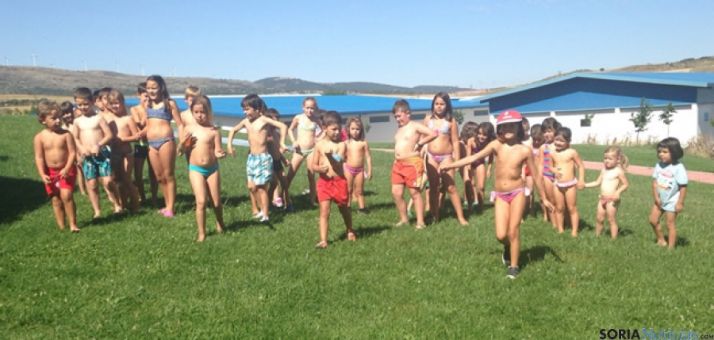 Los más pequeños aprendiendo en Ólvega