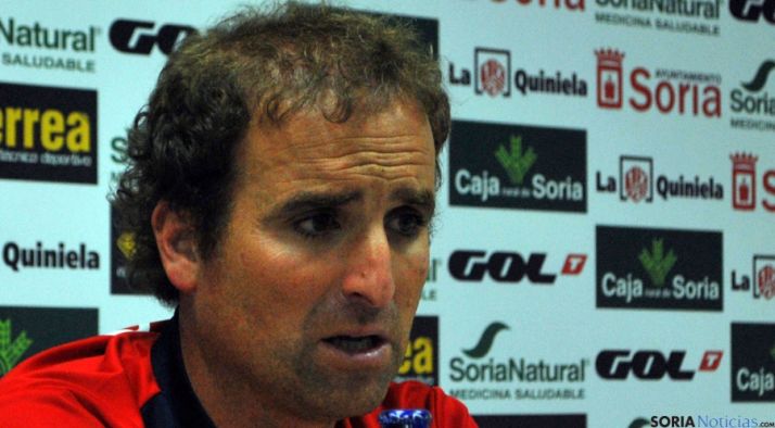 Arrasate, técnico del Numancia. / SN