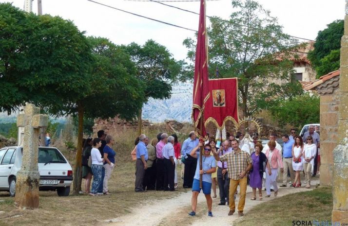 Pedrajas rinde honores a la Virgen de Agosto