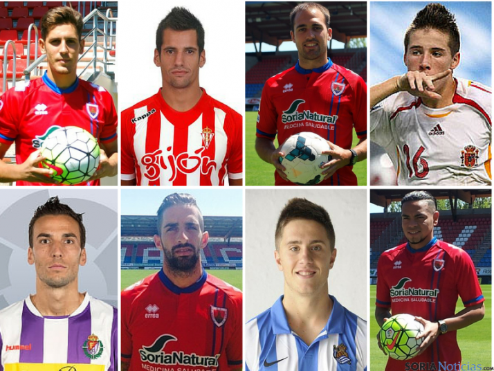 Caras de los nuevos jugadores rojillos. SN