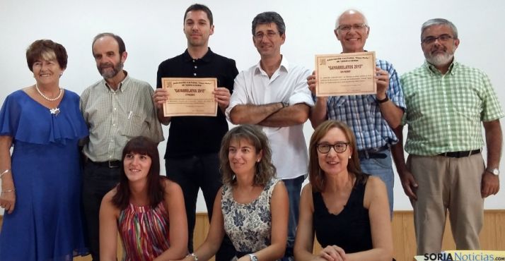 Entrega de los premios. 