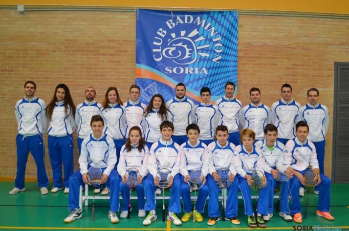 Plantilla del equipo soriano. 