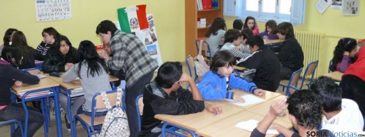 Aula soriana. Colegio Sagrado Corazón