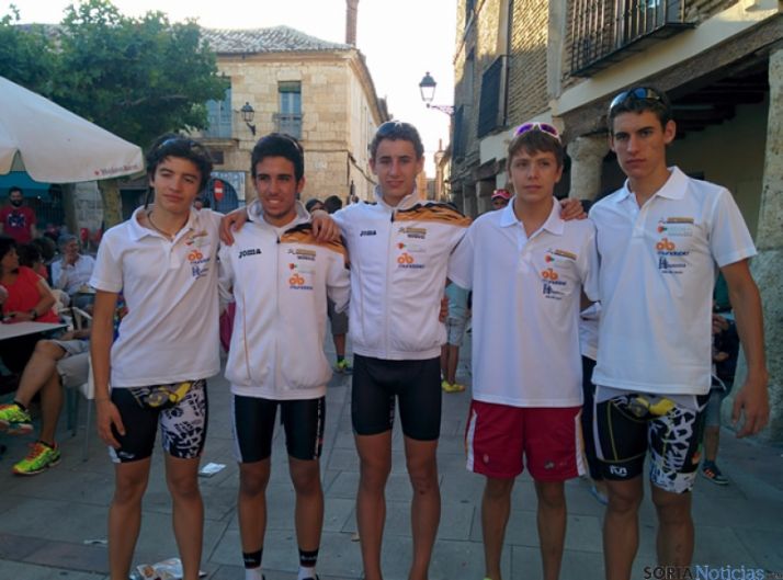 Los triatletas del Deporama