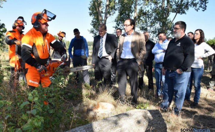 Inauguración curso Escuela de Agrarias en Almazán.