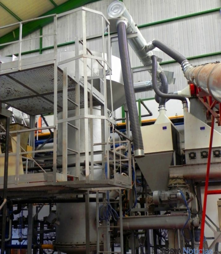 La nueva caldera del Ceder./Sudeleg.