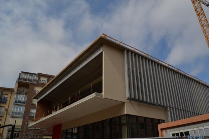 Obras del mercado de abastos de Soria