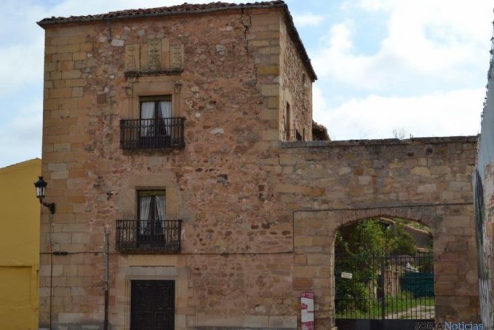 Traseras del Palacio de La Audiencia