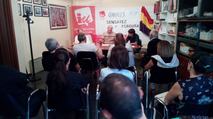 Asamblea extraordinaria de IU en Soria