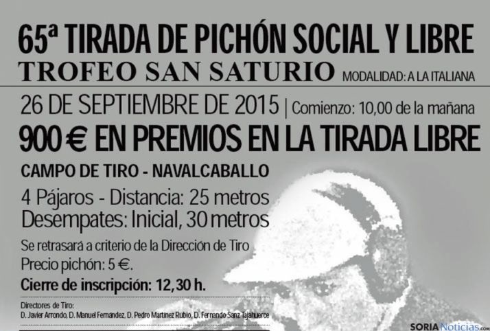 Repartirá 900 € en premios.