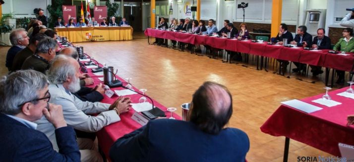 La reunión este miércoles en Palencia. / Jta.