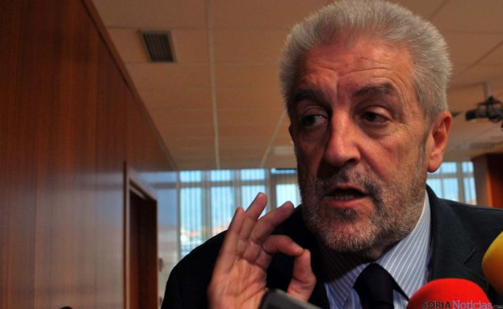 El director general de Salud Pública, Agustín Álvarez, este martes en Soria./SN
