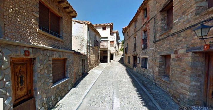 La calle Mayor, en Yanguas. / GM