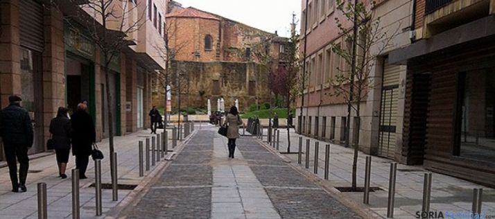 Calle Medinaceli en Soria