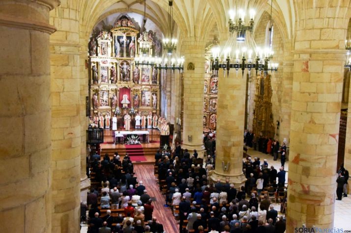 Aspecto de la Concatedral de Soria