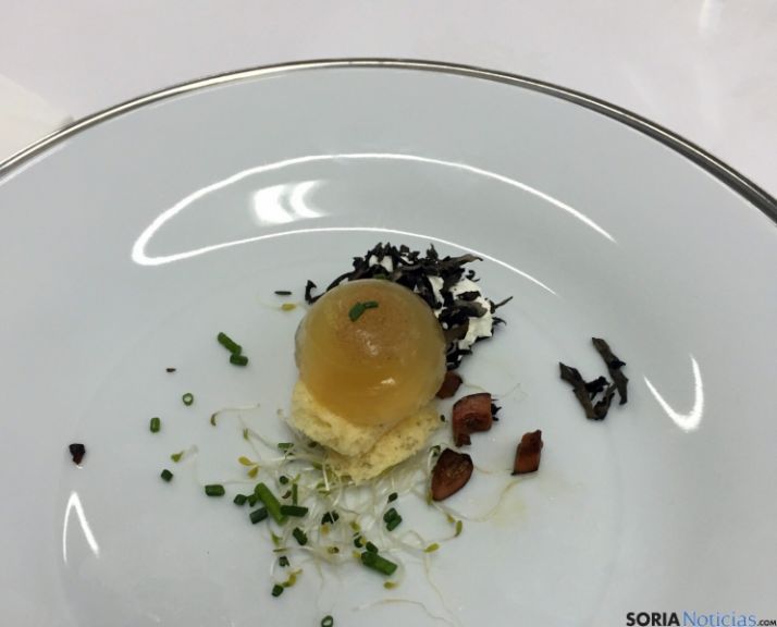 La tapa presentada por García