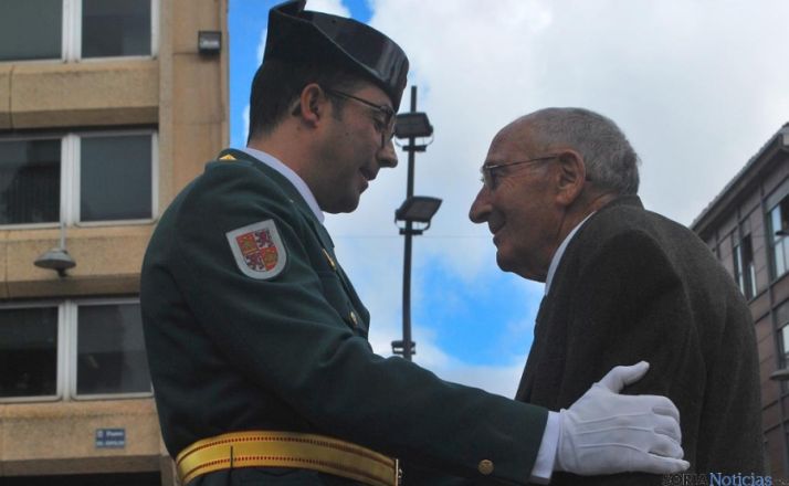 Una de los reconocimientos oficiados este lunes./SN