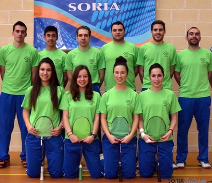 Jugadores del club soriano.