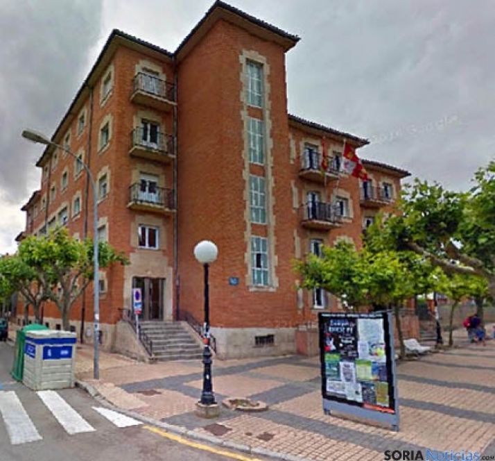 Edificio de la biblioteca pública de Soria./SN