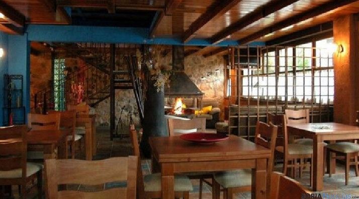 Imagen del interior de La Casona, en Navaleno.