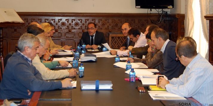 La comisión celebrada este jueves en la Diputación. / Dip.