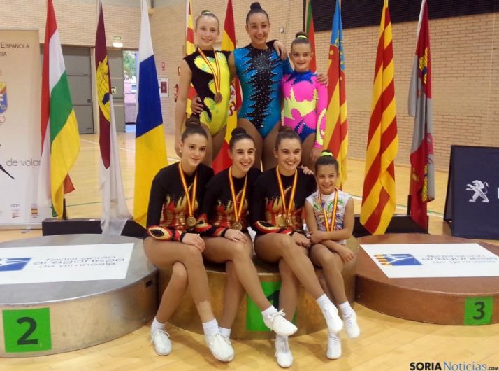 La expedición soriana en Zaragoza.