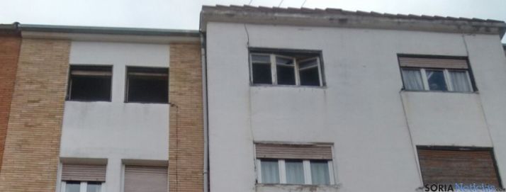 Incendio piso de Navaleno