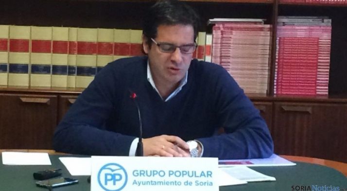 El concejal popular Javier Martín