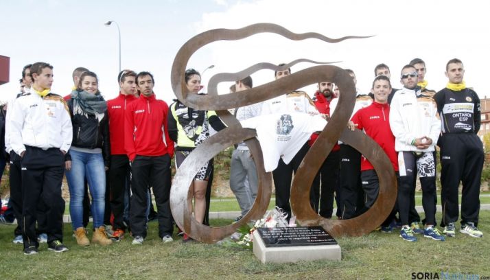 El monumento a María García.