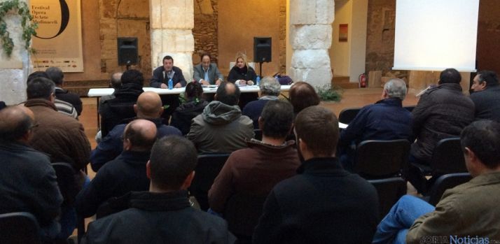 Imagen de la reunión en Medinaceli./Jta.