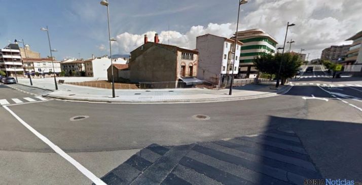 Imagen de la plaza Nueva de Ólvega