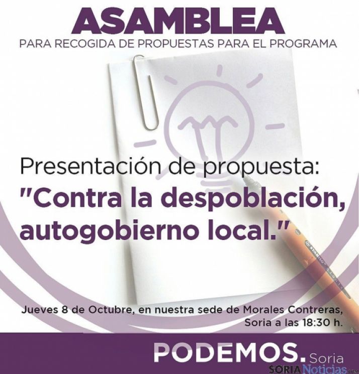 Cartel de la convocatoria.