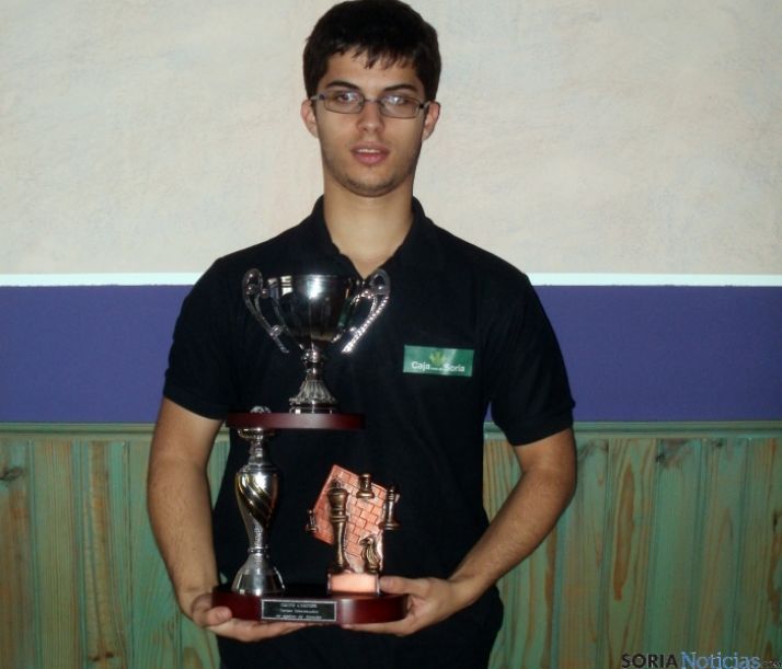 El joven ajedrecista adnamantino.