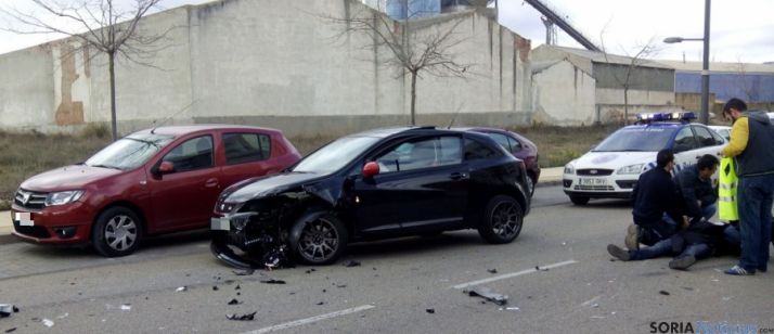 Imagen minutos después del siniestro./SN